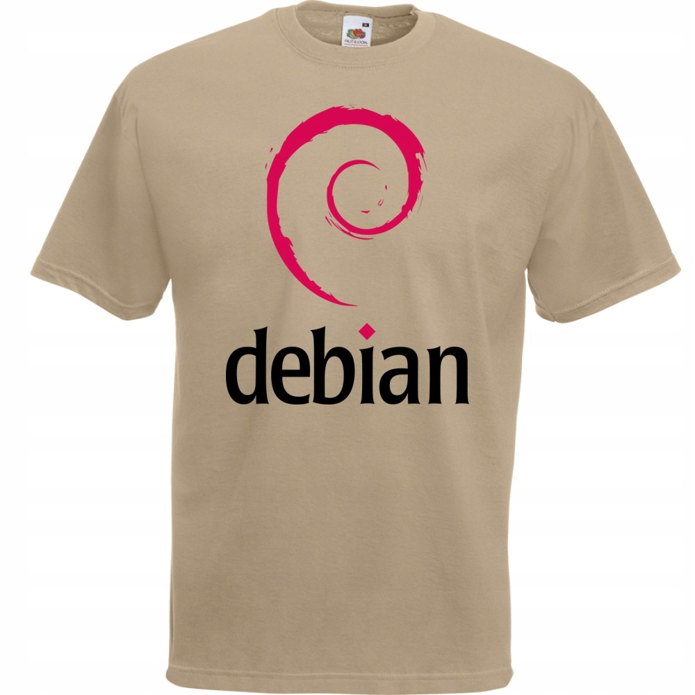 

Koszulka z nadrukiem debian logo It informatyk L