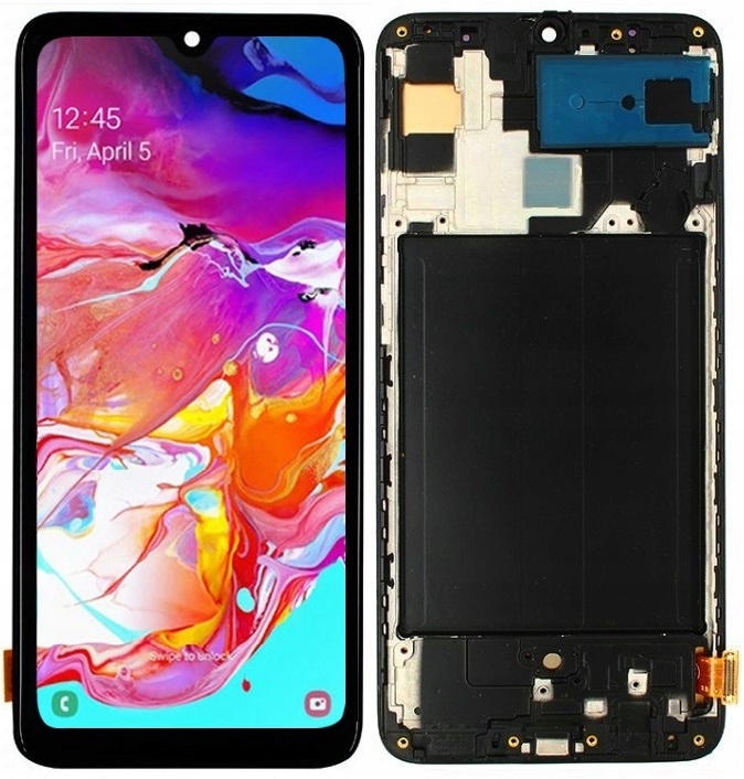 Displej pro Samsung Galaxy A70 2019 A705 Oled LCD Rámeček