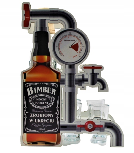 

Bimber... Mocny Procent Karafka Urodziny