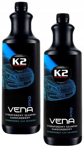 K2 Vena Pro Hydrofobowy Szampon Samochodowy 1L