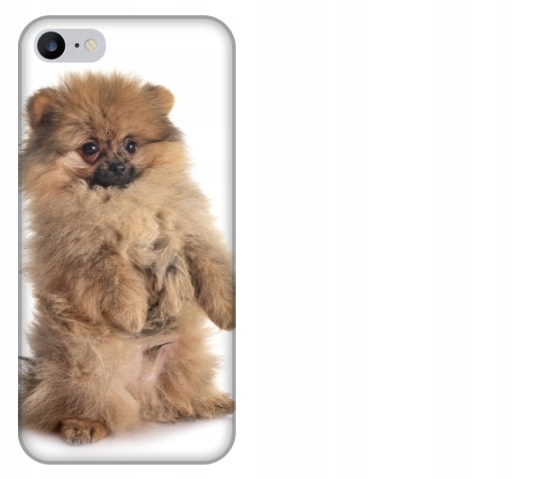 

Etui pokrowiec iPhone 7 Pies pomeranian szczeniak