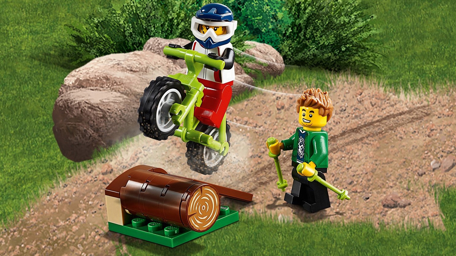 LEGO CITY 60202 Niesamowite Przygody Rower Orzeł Stan opakowania oryginalne