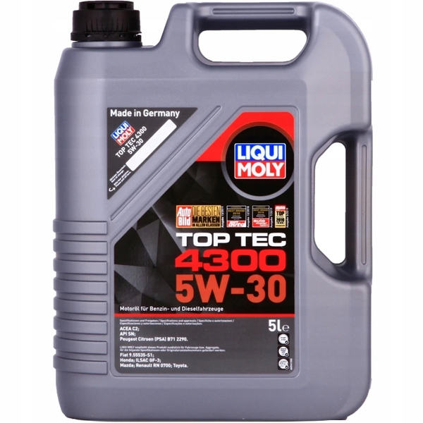 Liqui Moly Olej Top Tec 4300 5W-30 5L 2324