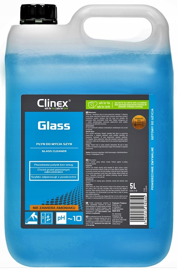 

Clinex Glass 5L Płyn do mycia szyb