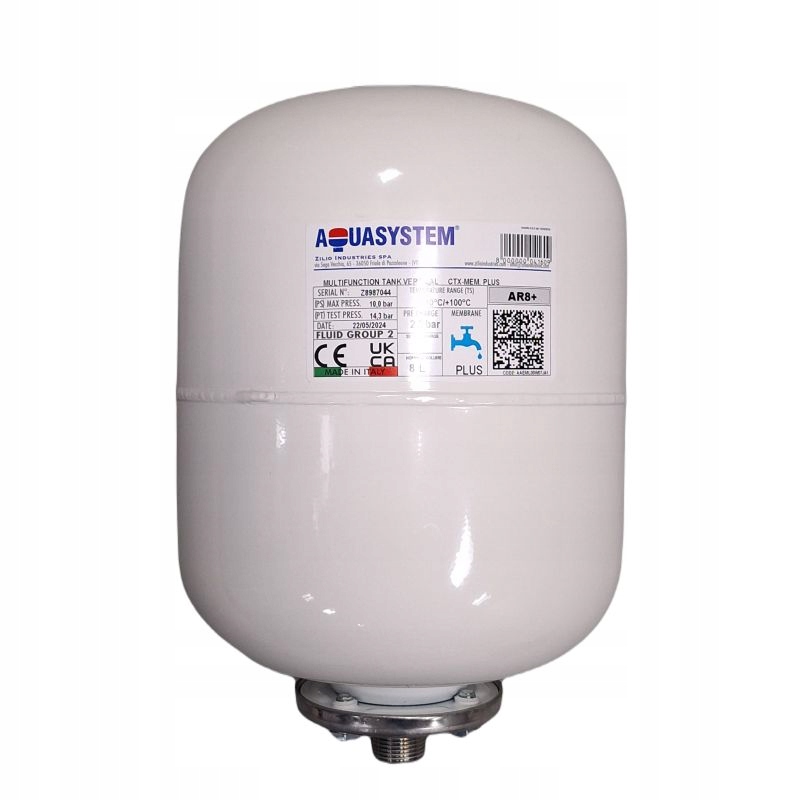 Membránová hydroforová nádrž AR8+ Aquasystem 8L