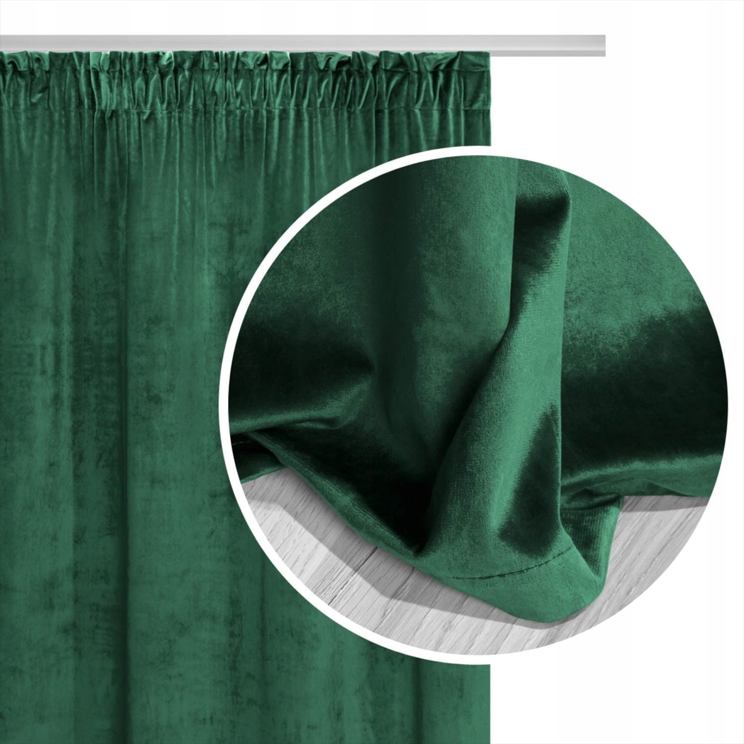 

Zasłony Zaciemniające Welurowe Na Żabki Taśmie