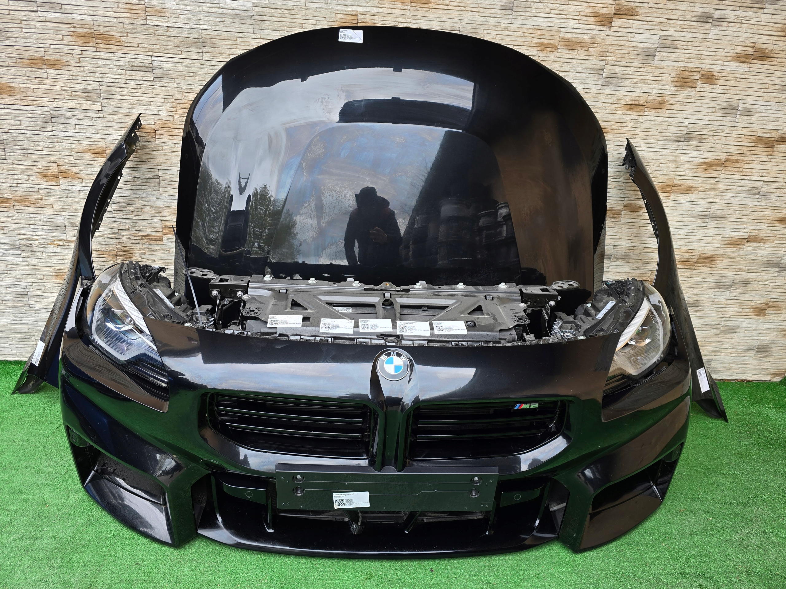 MASKA BŁOTNIKI ZDERZAK PAS CHŁODNICE LED BMW M2 G87 9501487 9501488