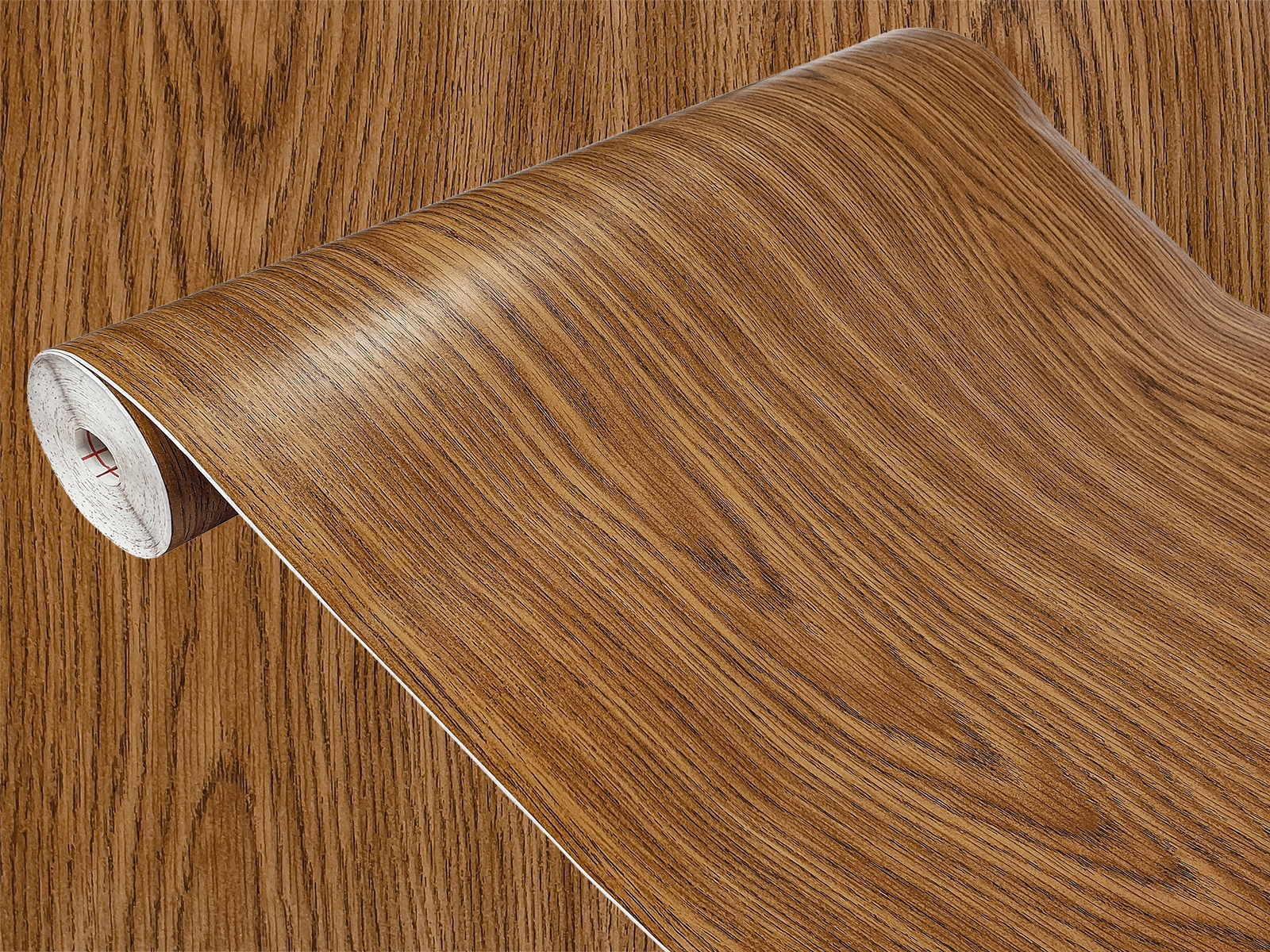 Dřevopodobná nábytková dýha Vzor Dub světlý Fólie Samolepicí Šířka 90 cm