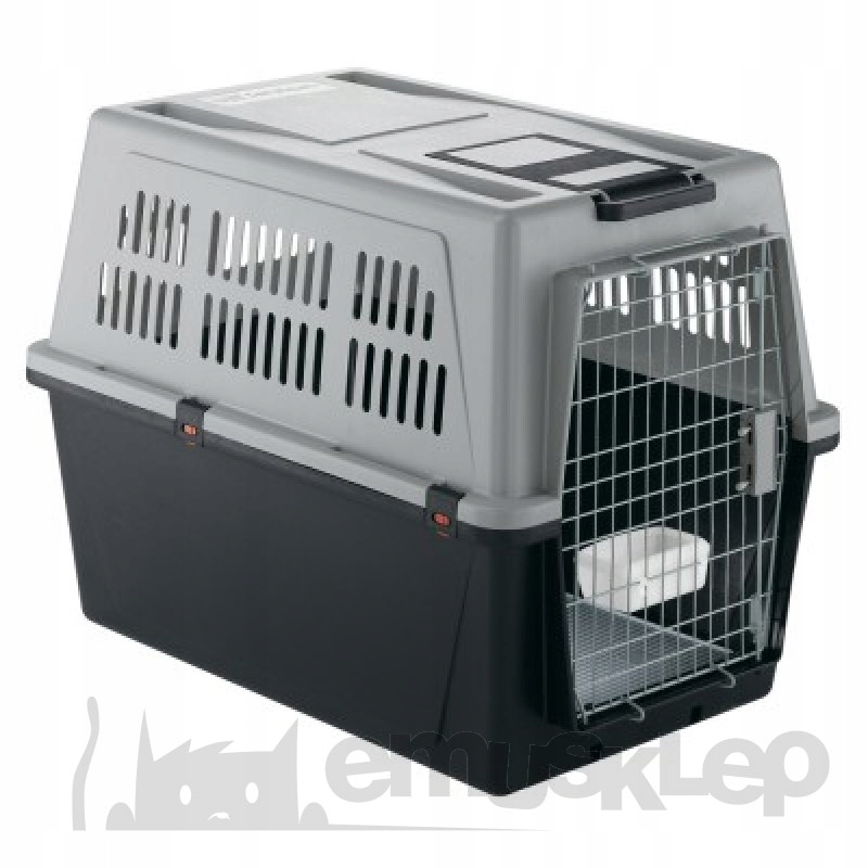 Levně Ferplast Přepravka pro psy šedá L 55,5 cm x 81 cm 58 cm
