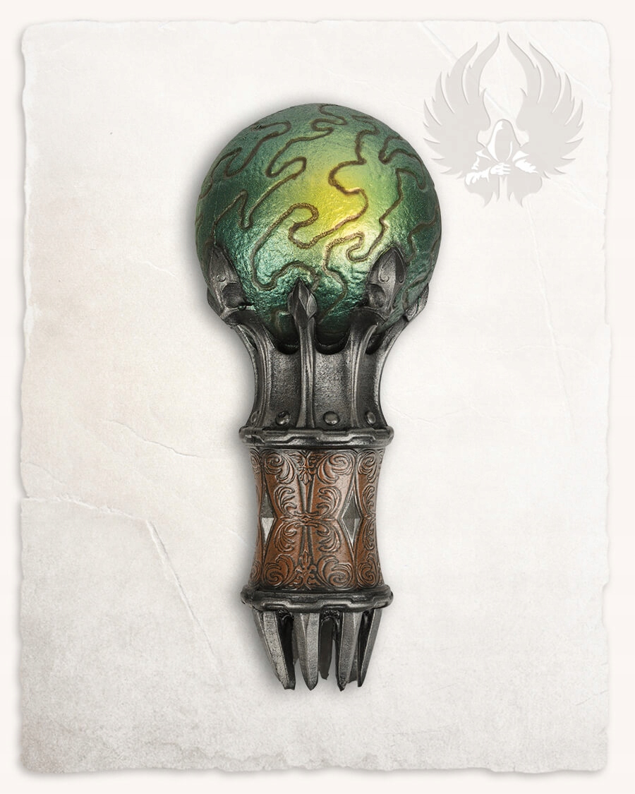 Zelená Ozoshanna Magická Koule Zbraň Larp