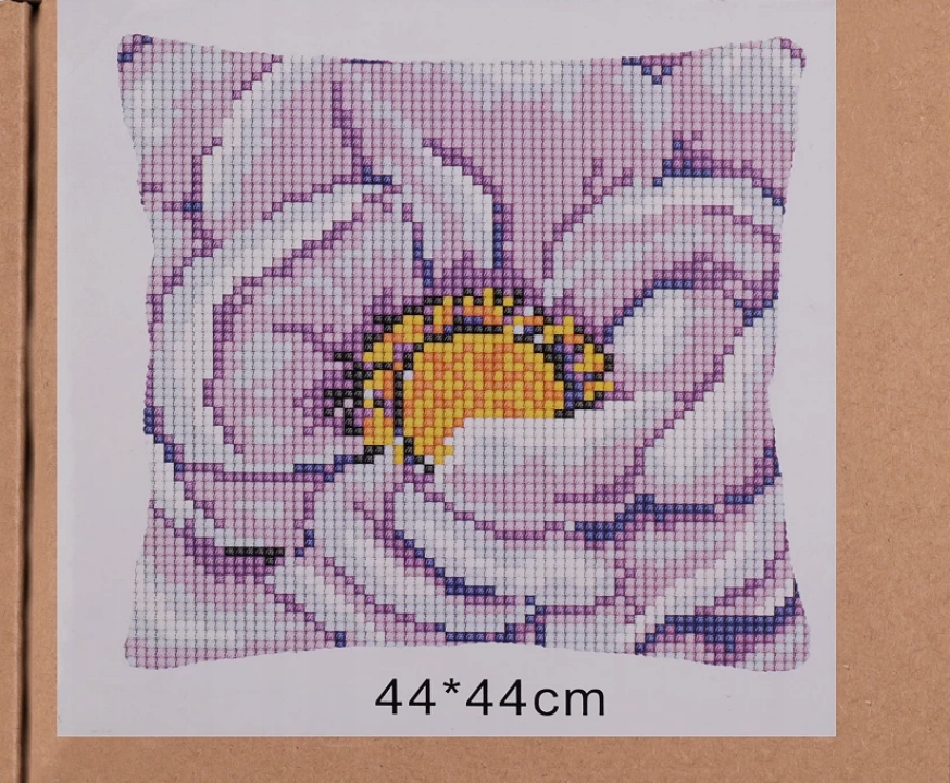 Kreativní sada vyšívací potah 44x44cm