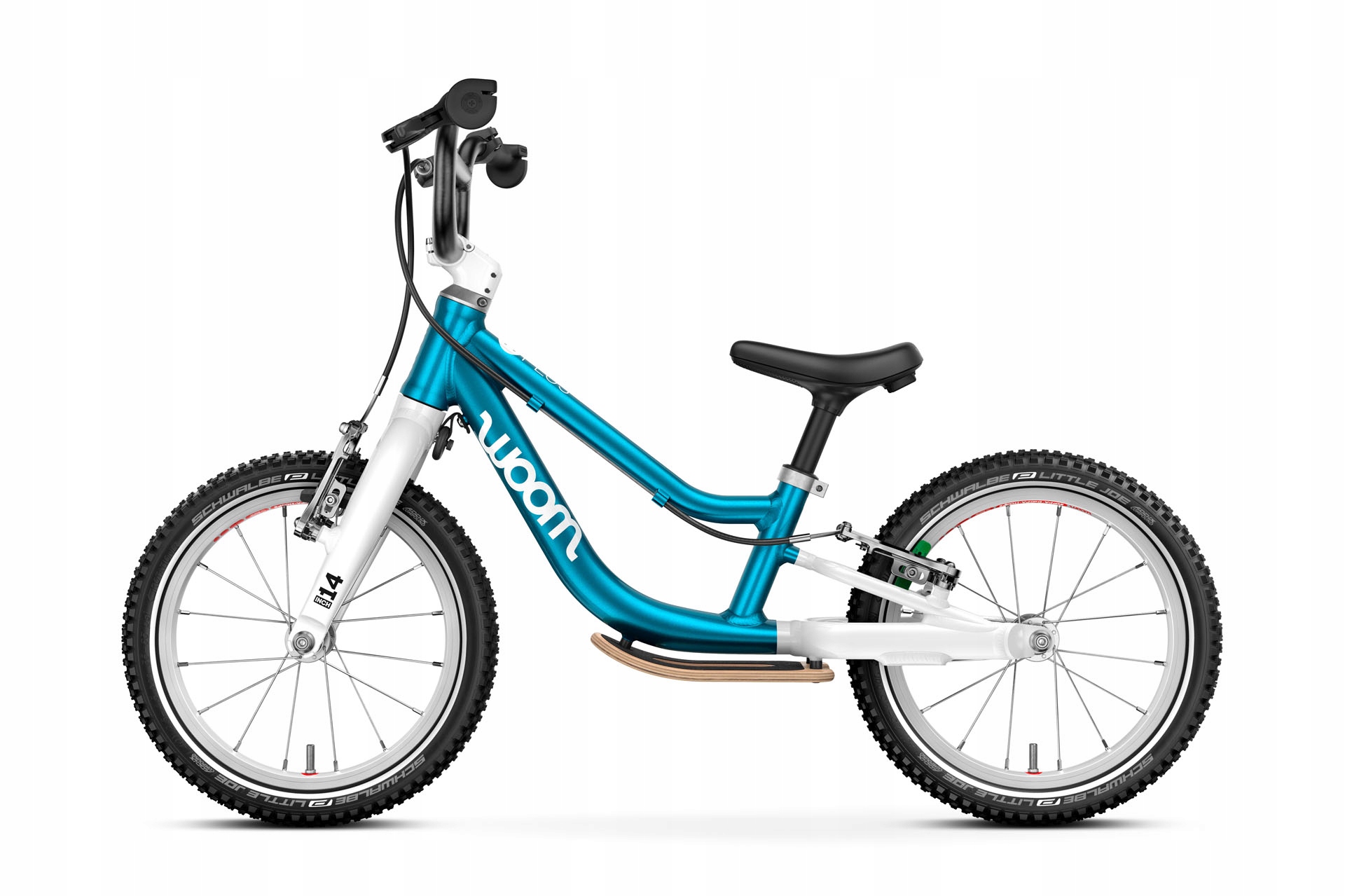 Rower Dziecięcy Woom Go 1 Plus metallic blue