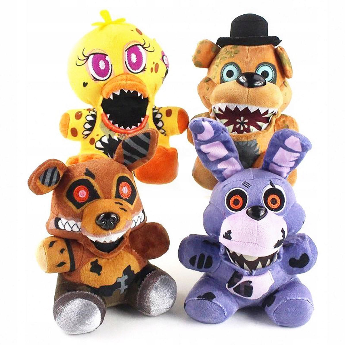 

Five Nights At Freddy's Zestaw 4 Maskotki Fnaf