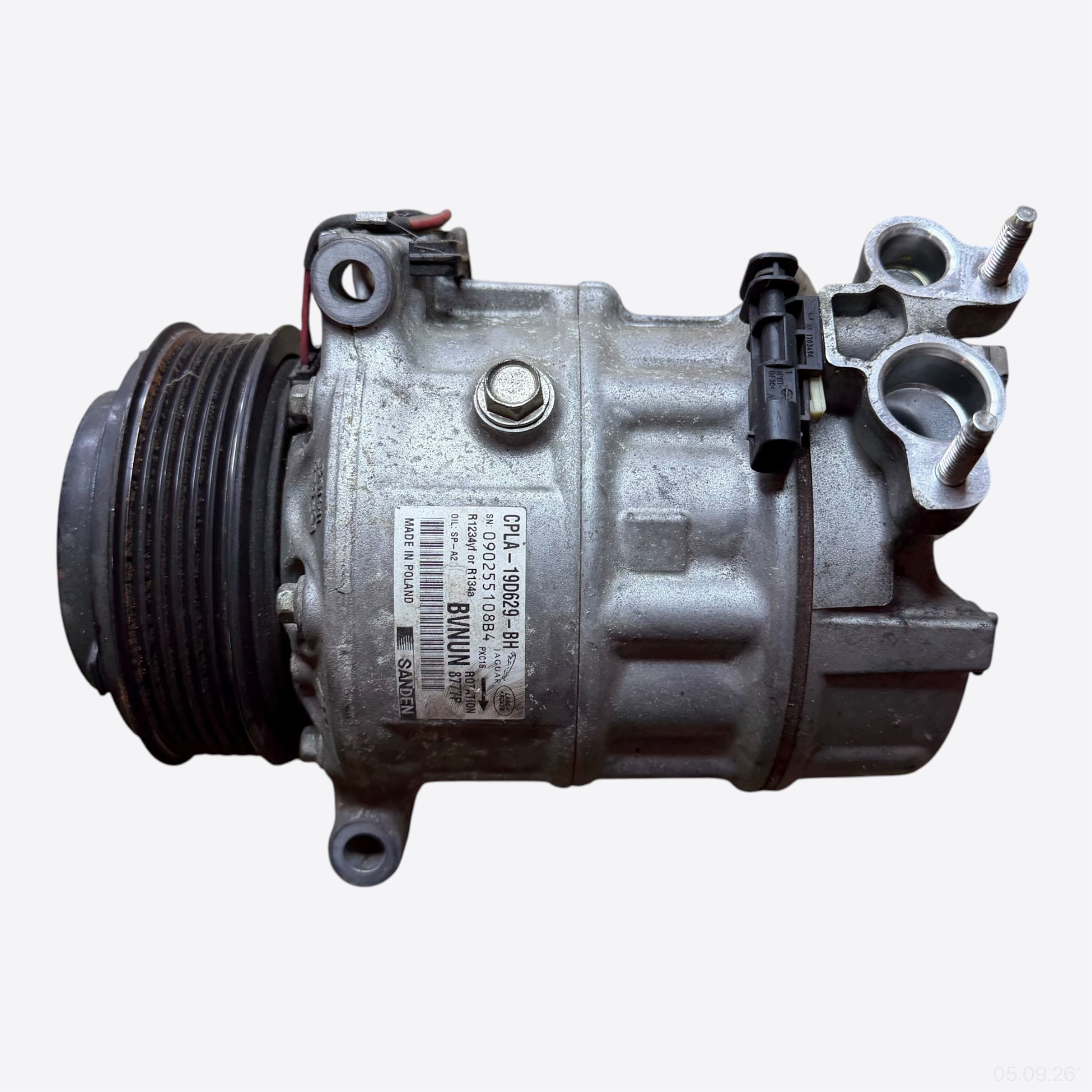 Klimakompressor KOMPRESOR Pumpe klimaanlage JAGUAR E-PACE CPLA-19D629-BH