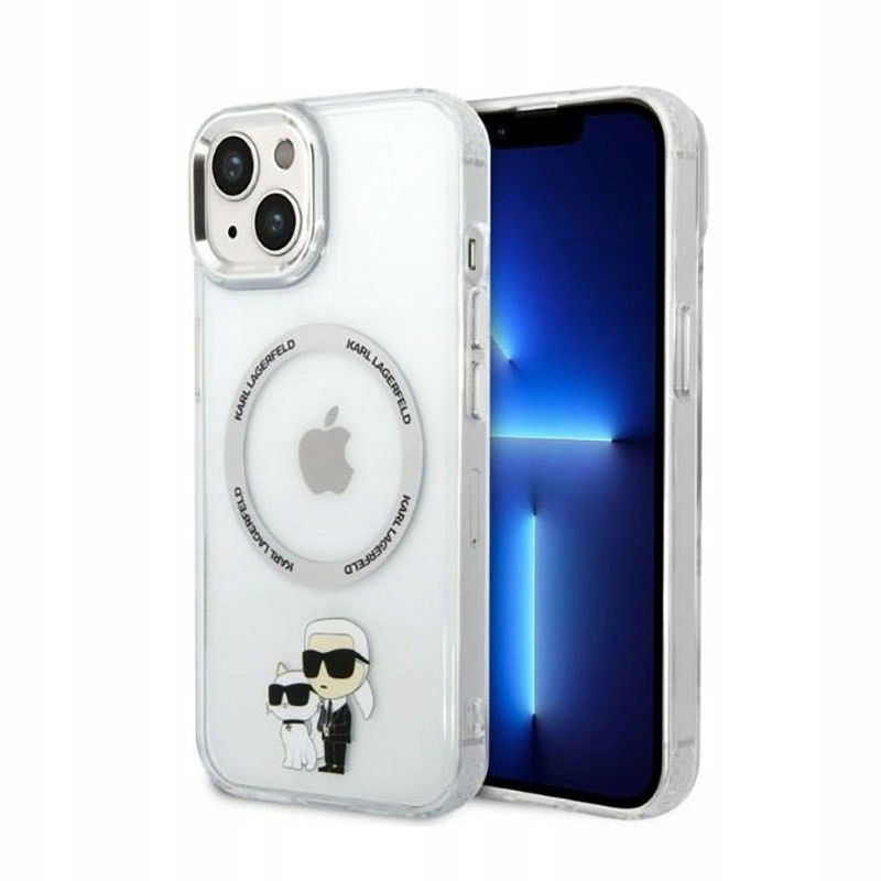 Karl Lagerfeld IML Nft Karl & Choupette MagSafe – puzdro pre iPhone 14 Plus (pre