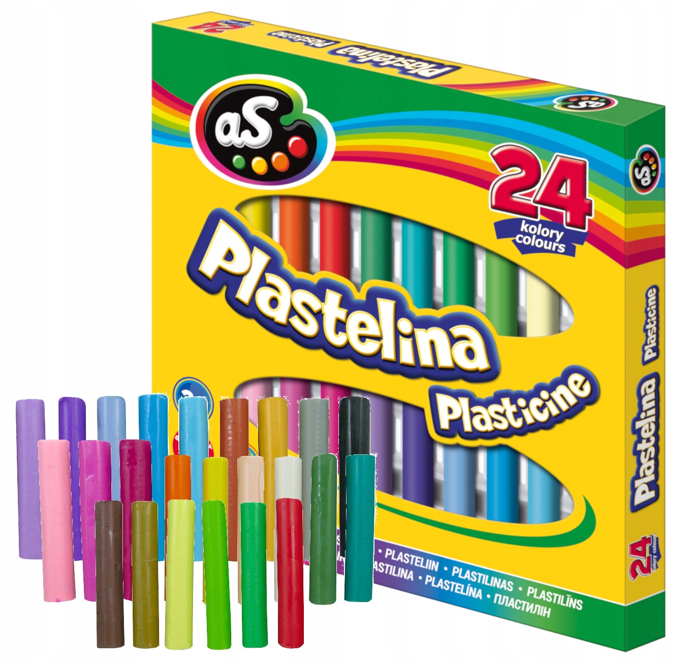 

Astra plastelina szkolna As 24 nie brudzi
