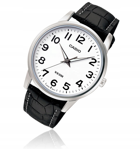 Klasické pánské hodinky na řemínku Casio MTP-1303PL WR50M Gravírování Bonus
