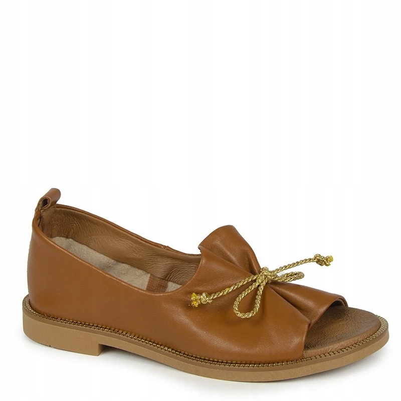 Laroni 3569/Z Hnědé Kožené Sandály 36