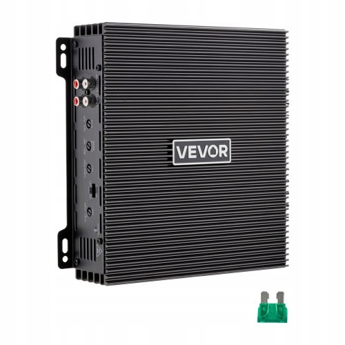 Wzmacniacz Samochodowy Vevor 2-KANAŁOWY Mocny Mostkowy Klasy Ab 2X300W