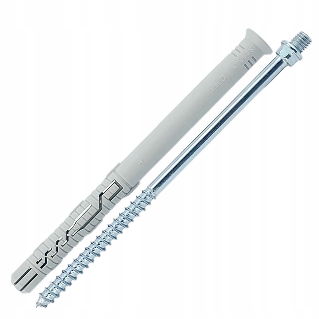 

Kołek z wkrętem dwugwintowym M8 do obejm 12x160mm