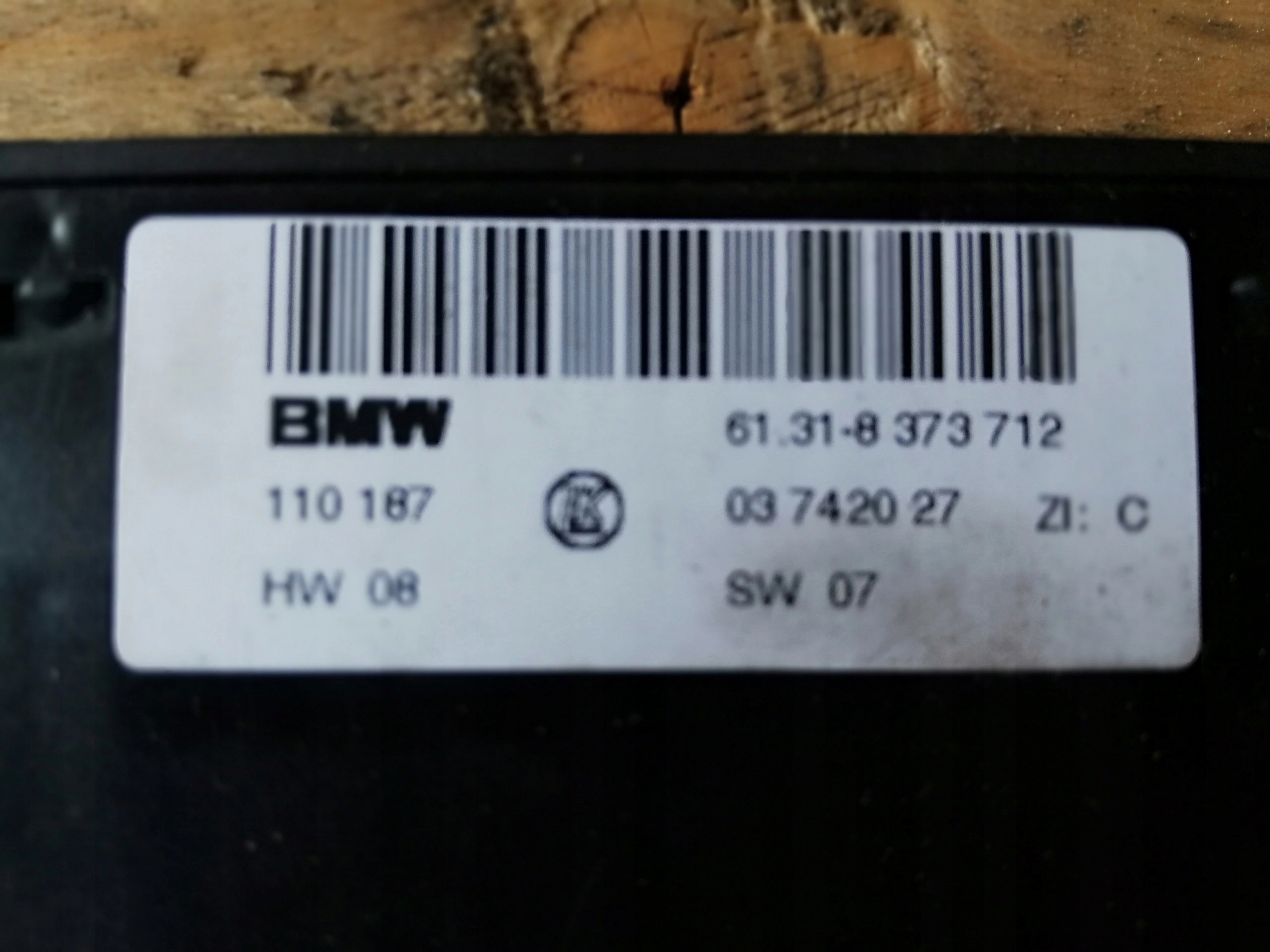 switch OGRZEWANIA seat 03742027 BMW E39