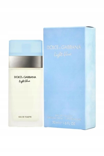 Dolce & Gabbana světle modrá Edt pro ženy 50 ml