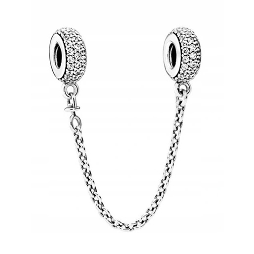

Łańcuszek Srebro 925 Crystal do Charms Pandora