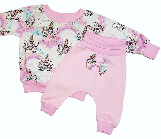 

Komplet dres Unicorn bluza spodnie baggy 74