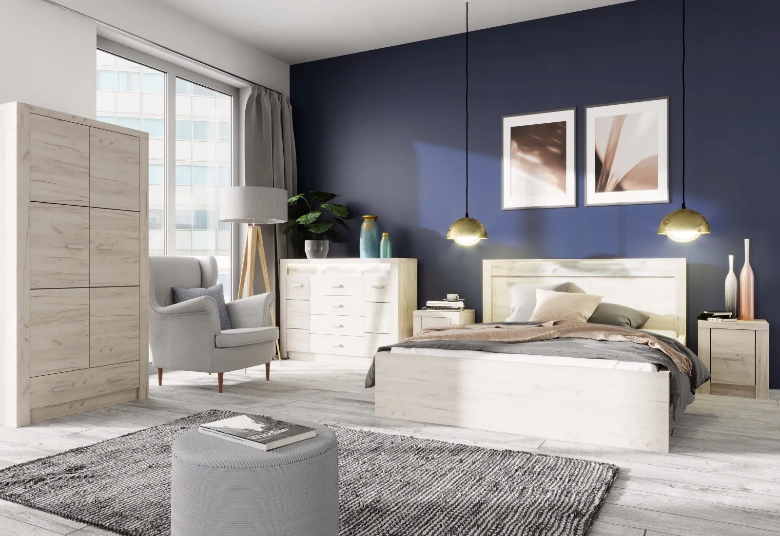 Witryna do salonuINDIANAPOLIS I-4 kraft biały Kod producenta 5905289001548