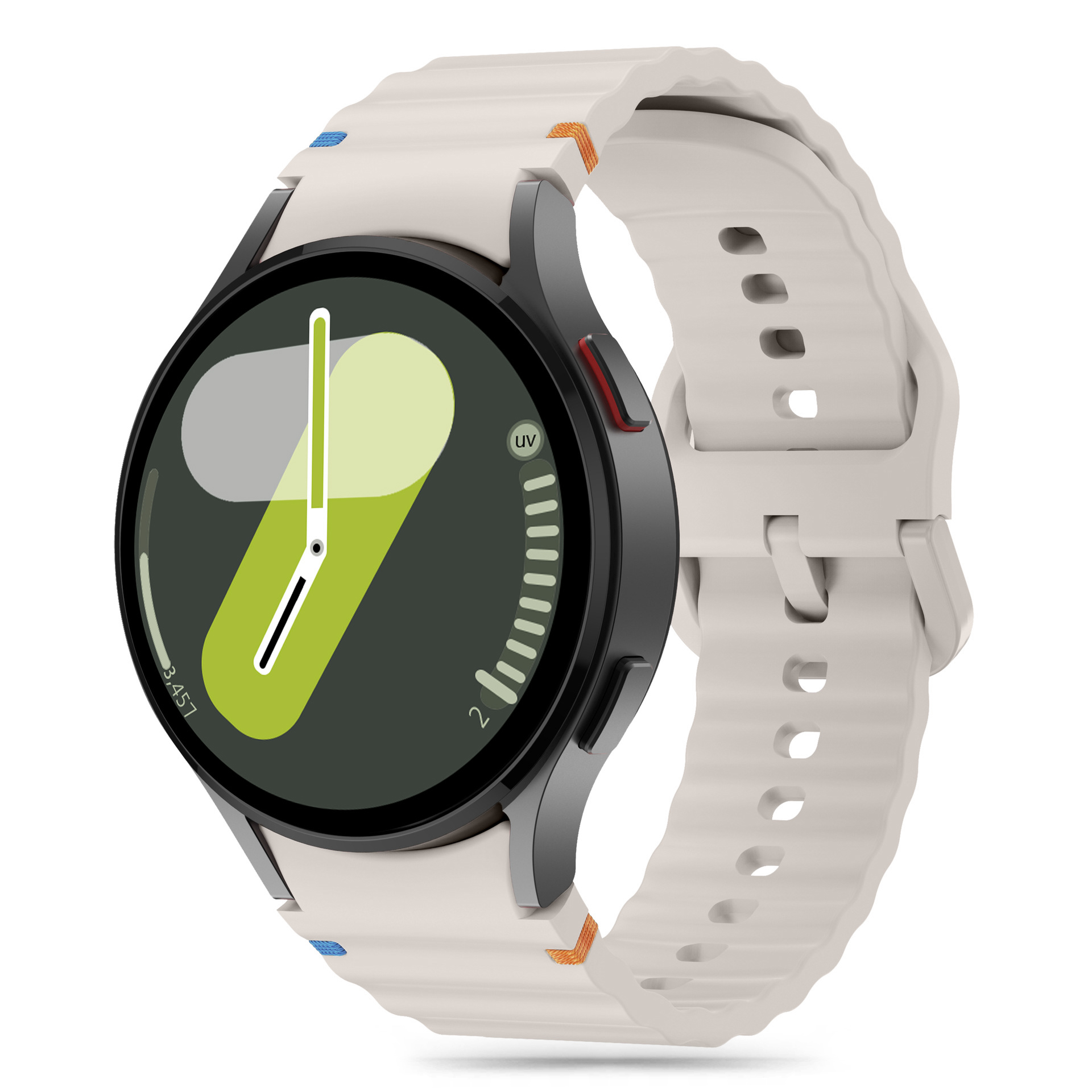 Tech- Protect Silicone Sport Samsung Galaxy Watch 4 5 5 Pro 6 7 Fe Tech-