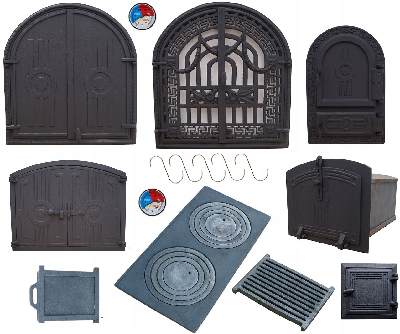 drzwiczki żeliwne do wędzarni pieca chlebowe XXL