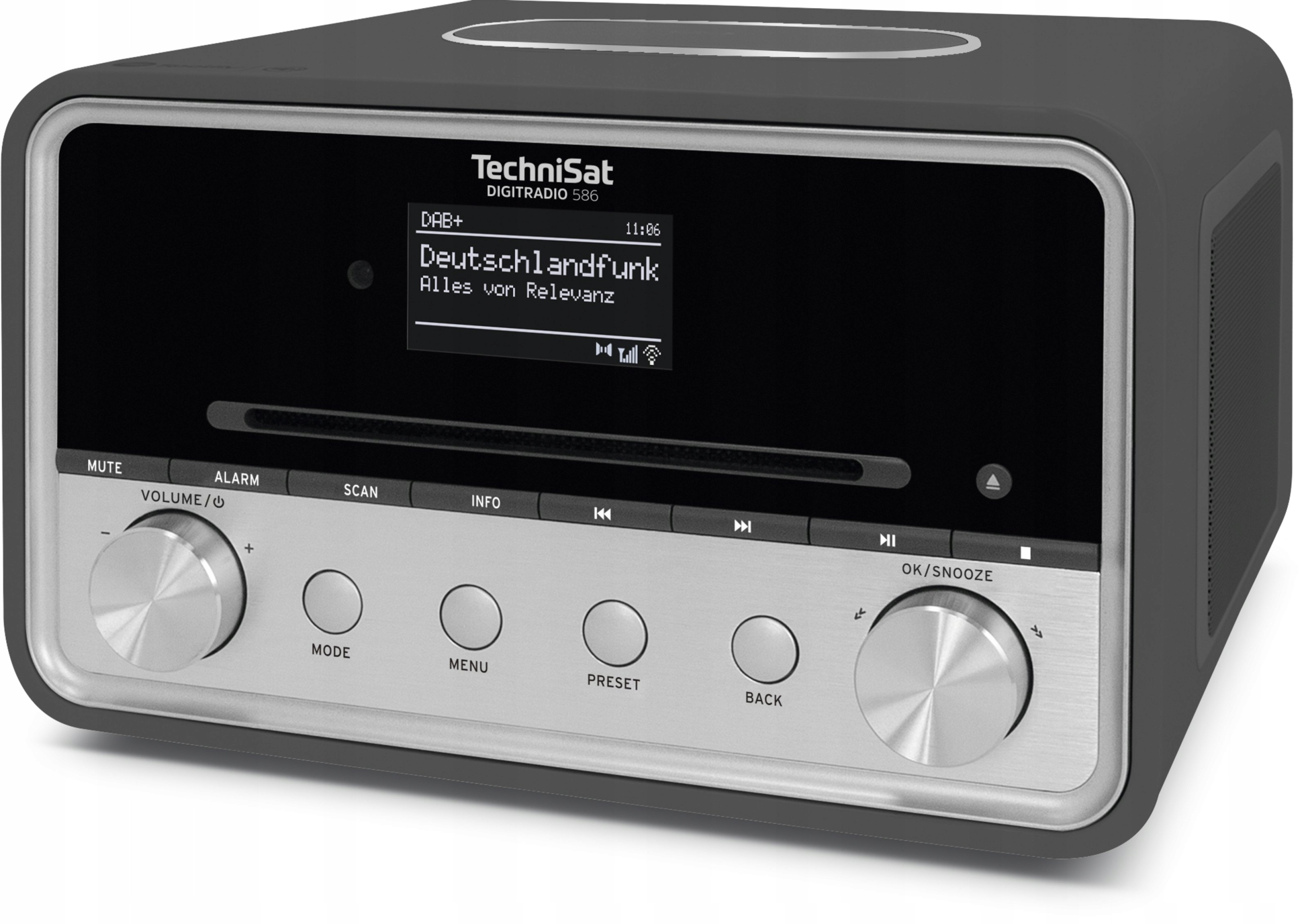 Radio Internetowe WiFi DAB FM Odtwarzacz CD USB BT Model Radio Internetowe FM DAB+ TechniSat Digitradio 586