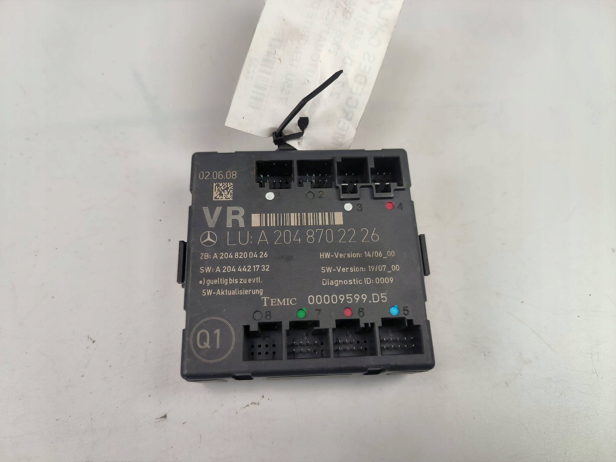 module door A2048702226 MERCEDES C-KLASA W204