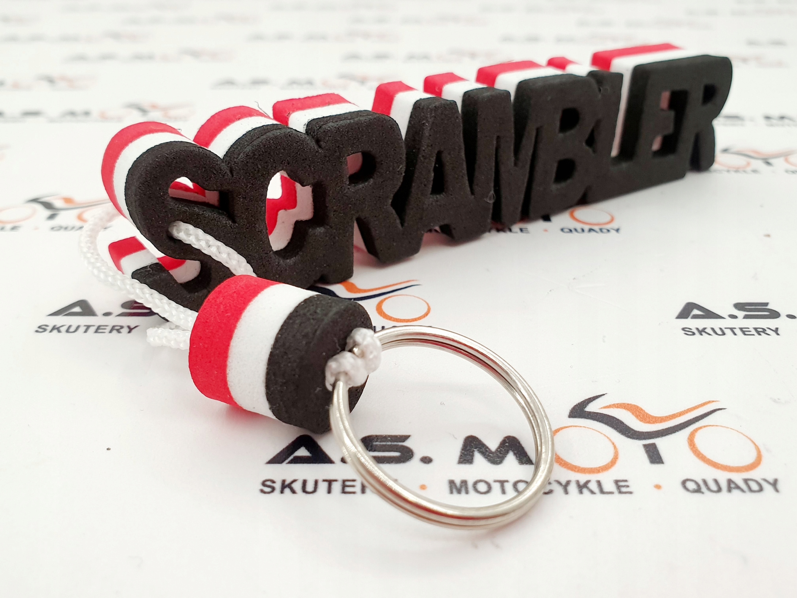 Brelok zawieszka do kluczy SCRAMBLER Polaris
