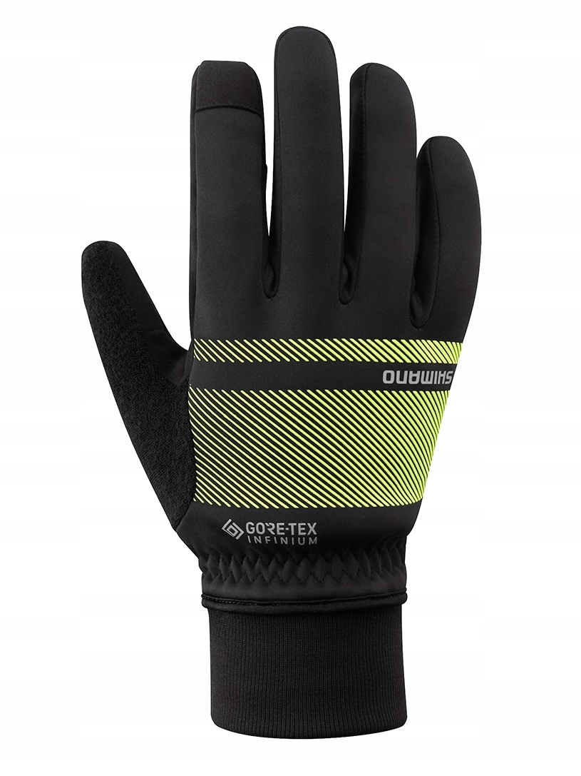 Rękawiczki Rowerowe Shimano Infinium Primaloft Neon Yellow XL