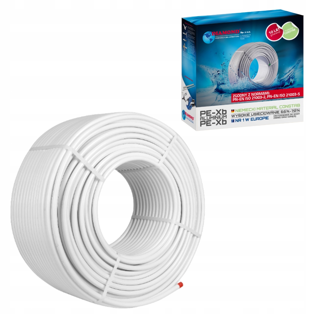 Rura Pex Wielowarstwowa Pex/al/pe-xb 16x2 mm 200mb Alupex do Podłogówki Co