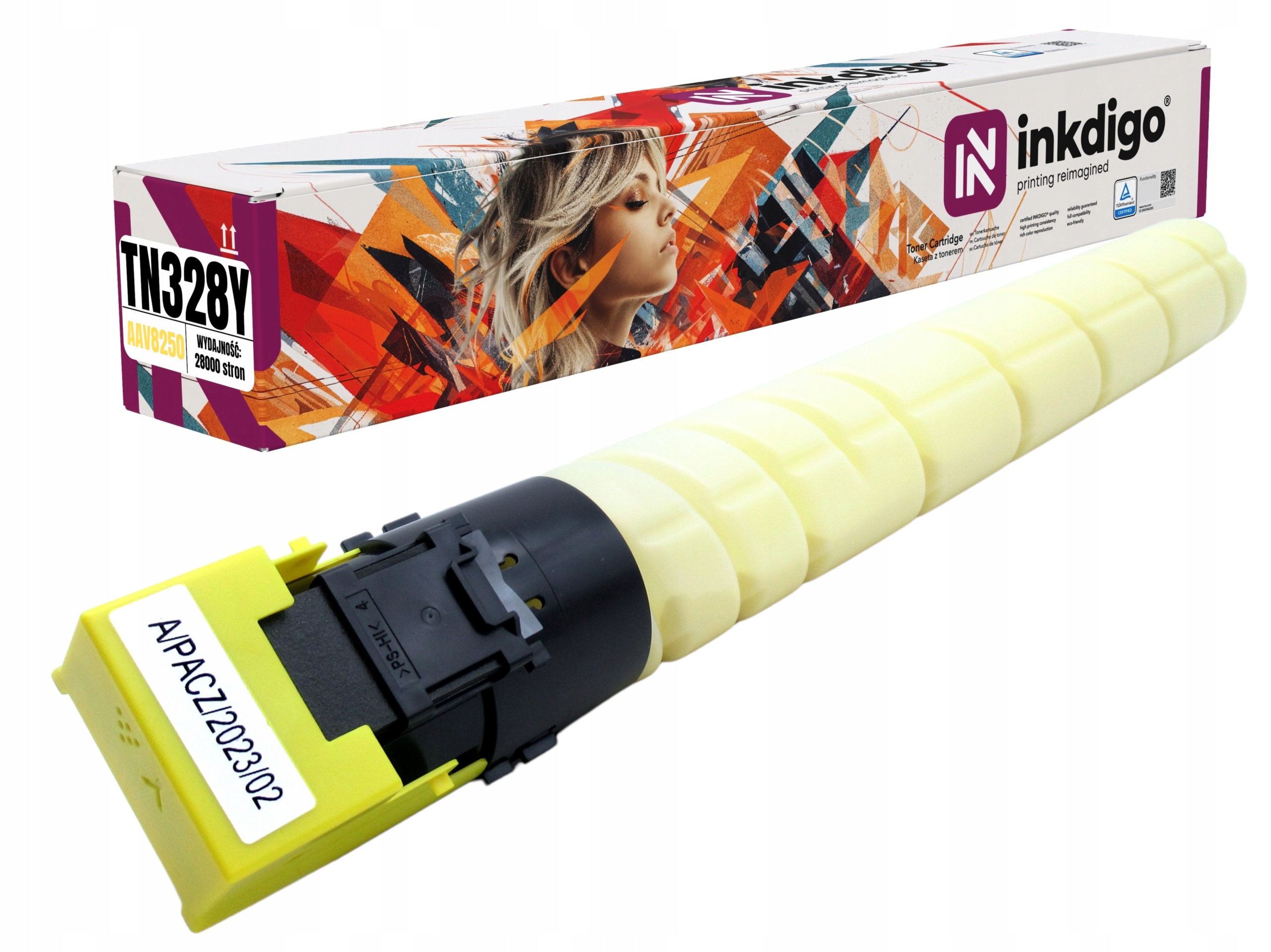 Náhradní TN328Y Toner Do Tiskárny Konica Minolta Bizhub C250i C300i C360i