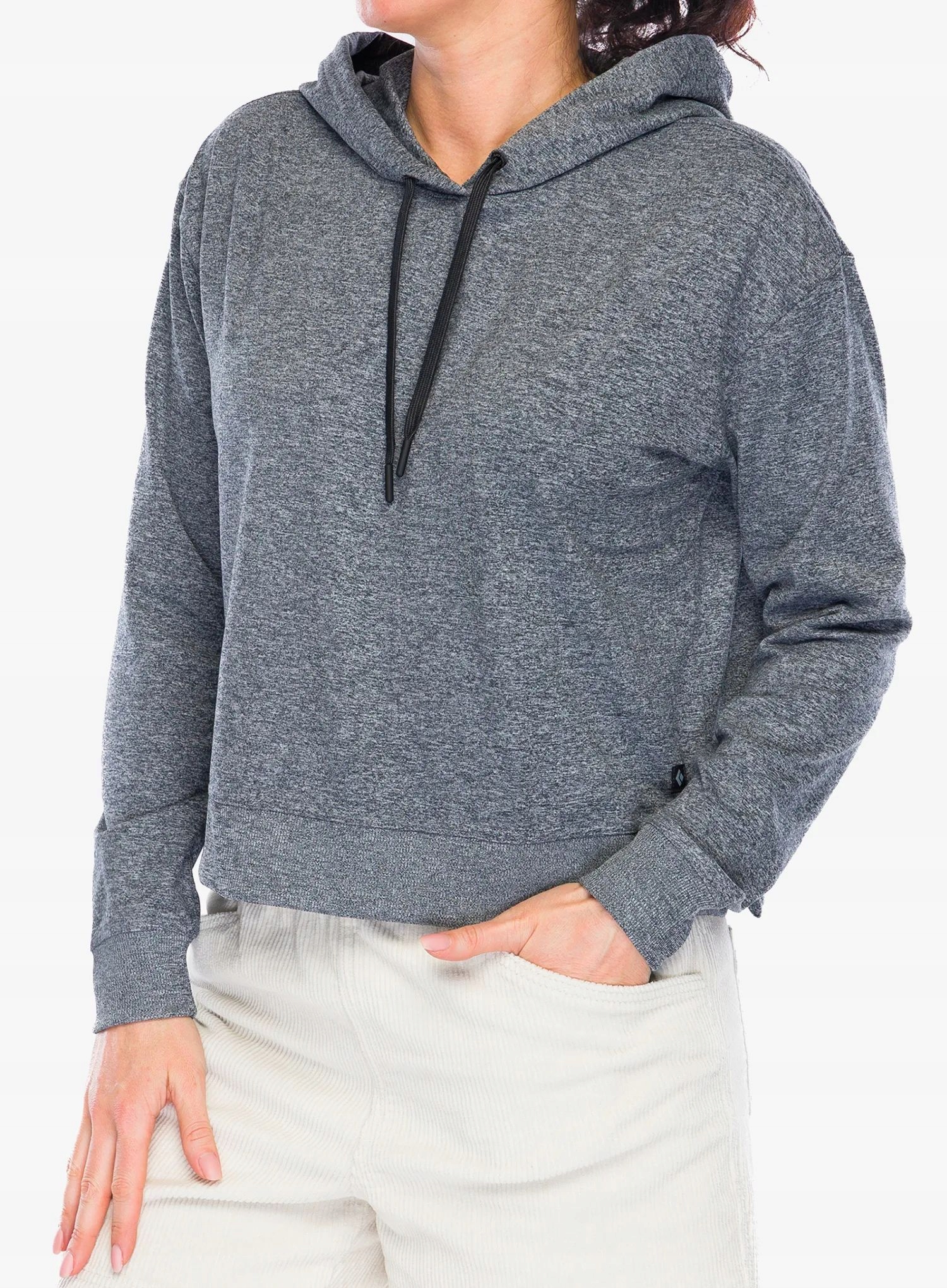 Dámská Mikina s kapucí Black Diamond Circuit Midlayer Hoody antracitová