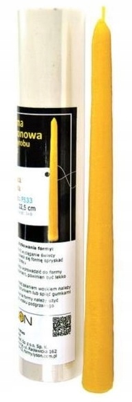 

Forma do świec z wosku Świeca prosta stołowa