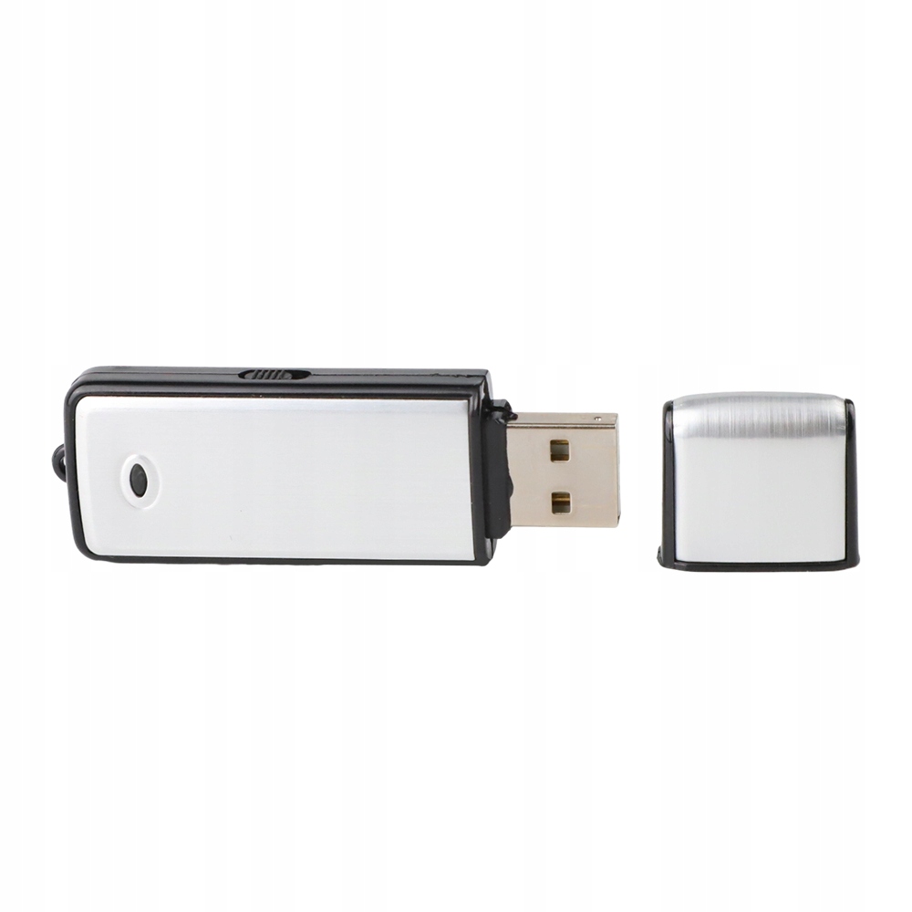 8GB DYKTAFON MAŁY MAGNES SZPIEGOWSKI PROFESJONALNY Zasilanie baterie