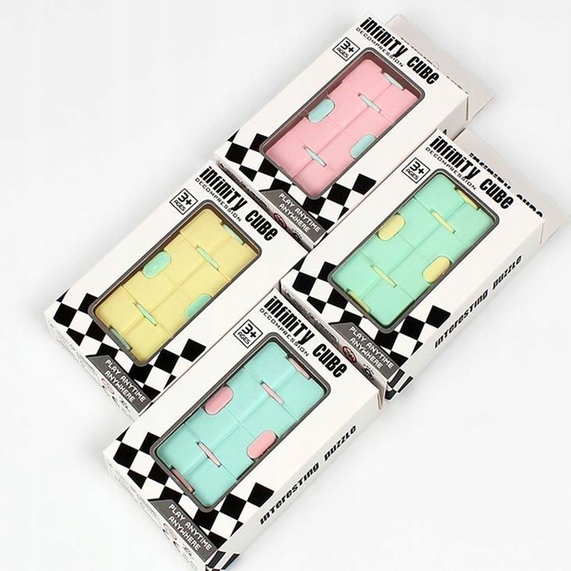 Fidget Cube Antystresowa Kostka Nieskończoności - Idealny Gadżet na Stres EAN (GTIN) 716837442103