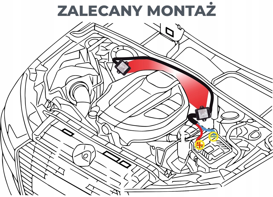 ODSTRASZACZ KUN do samochodów HYBRYDOWYCH CICHY Producent inny