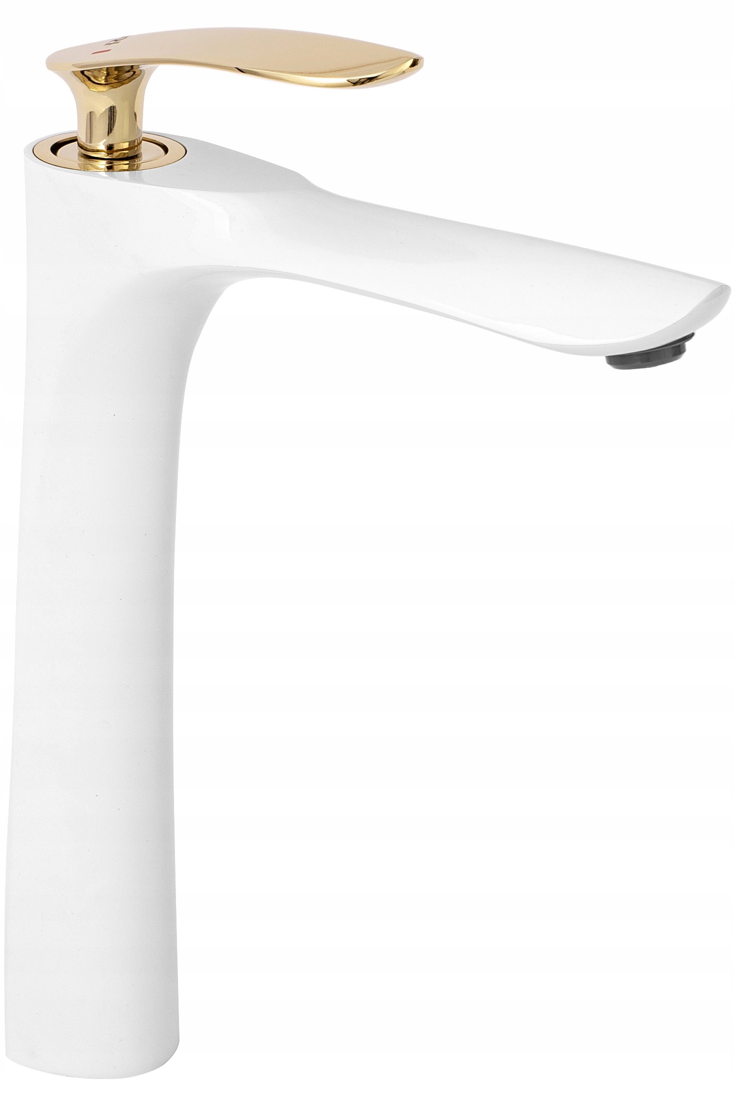 Umývadlová batéria Orbit White Gold Vysoká Rea