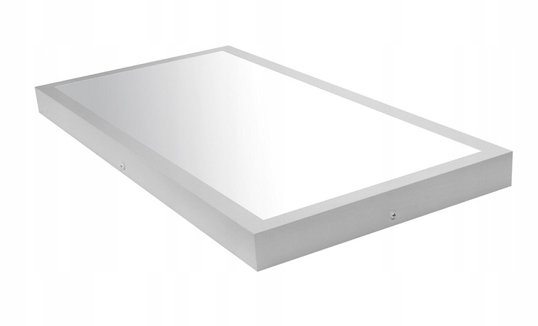 Plafon prostokątny Syntron 60 x 30 cm biały
