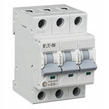 

Eaton CLS6-B20/3 Wyłącznik Nadprądowy B 20A 3F