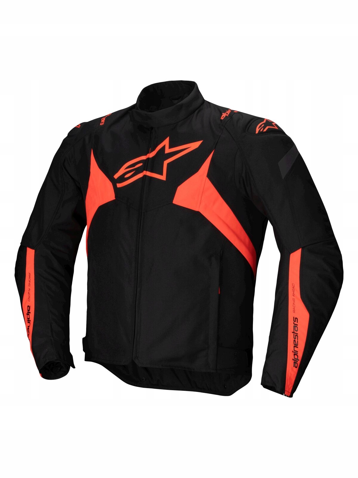 Motocyklová Bunda Alpinestars T-jaws V4 Wp Black/red Fluo L