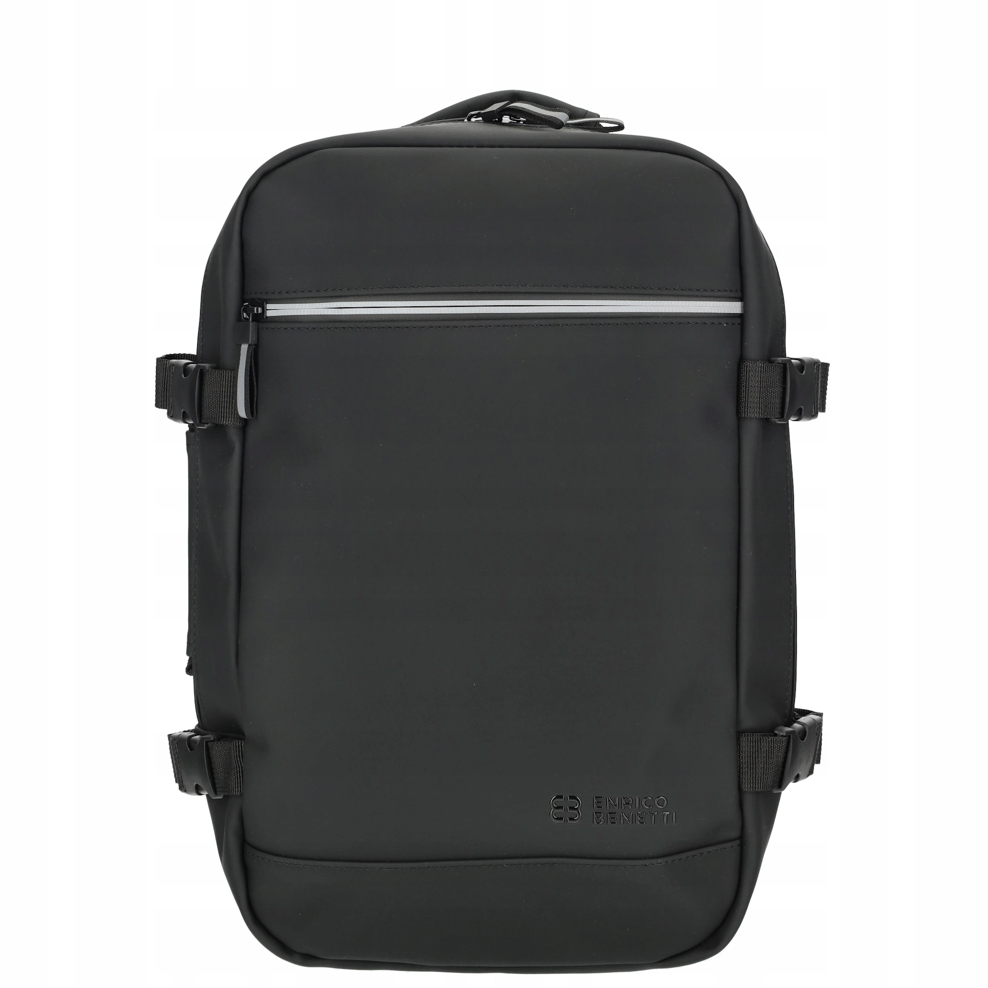 Vodoodpudivý kabinový batoh Enrico Benetti Bergen černy 25x20x40 cm