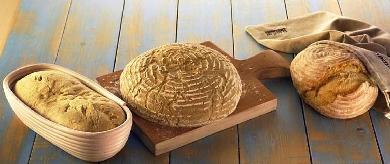 KOSZYK RATAN FORMA DO WYRASTANIA CHLEBA 23cm 2 szt Szerokość produktu 23 cm