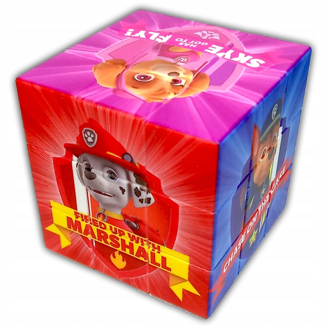 PSI PATROL Kostka 3x3 komplet bohaterów NA PREZENT