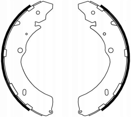 SZCZĘKI HAMULCOWE C09009ABE ABE Stan opakowania oryginalne